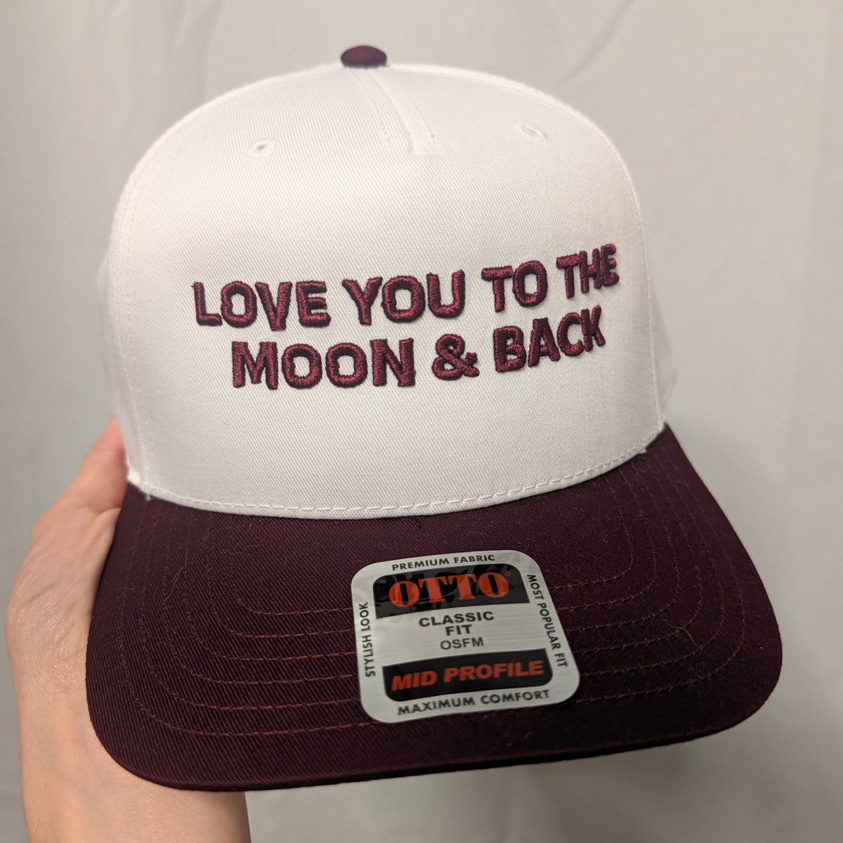 Otto 5-Panel Mid Profile Baseball Cap