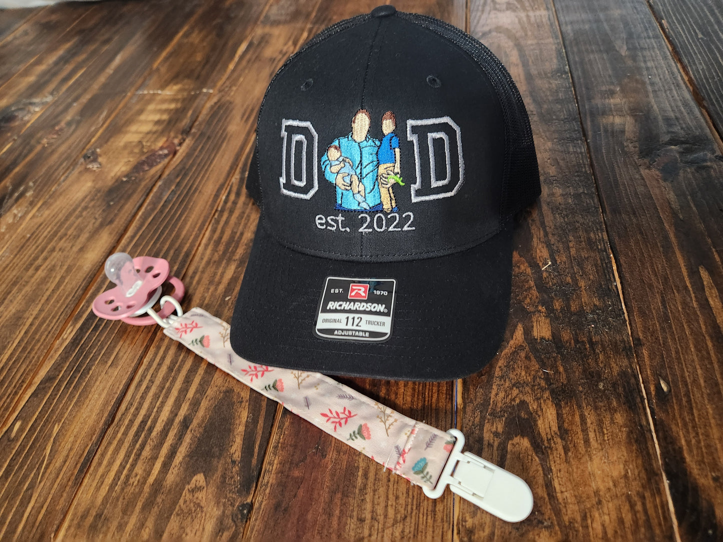 Custom Embroidered Dad Hat – Richardson 112 Trucker Cap