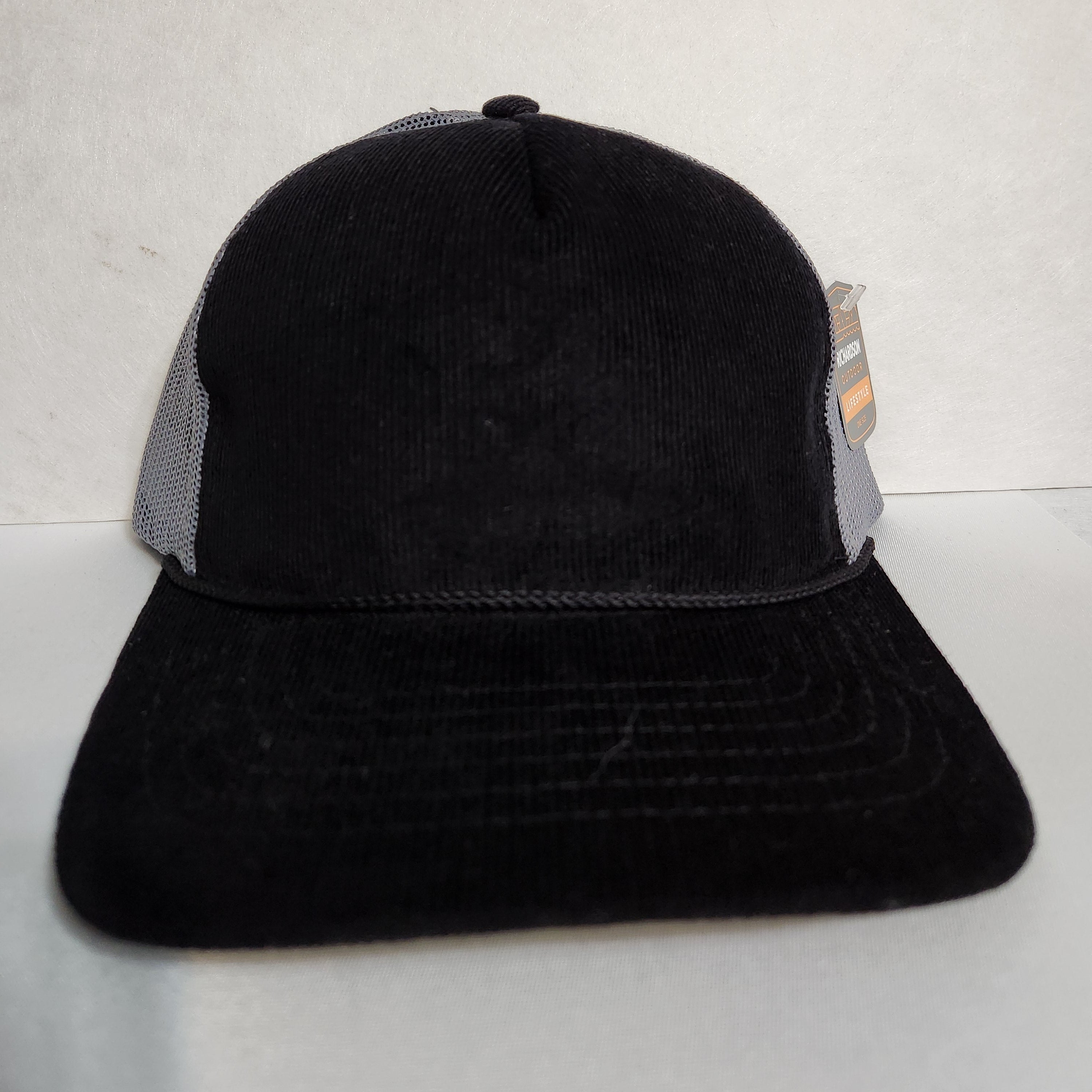 Richardson 930 Troutdale Corduroy 5-Panel Rope Hat - Custom Embroidery Service Request