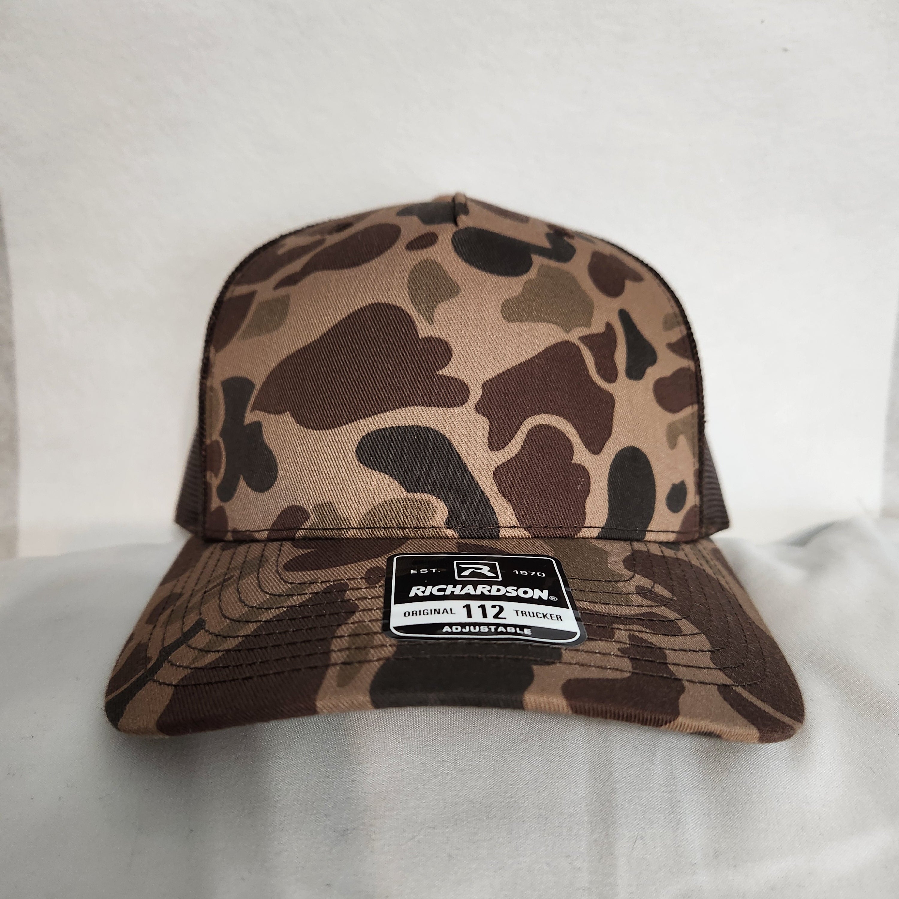 Richardson 5 Panel Camouflage Hat - Custom Embroidery Service Request
