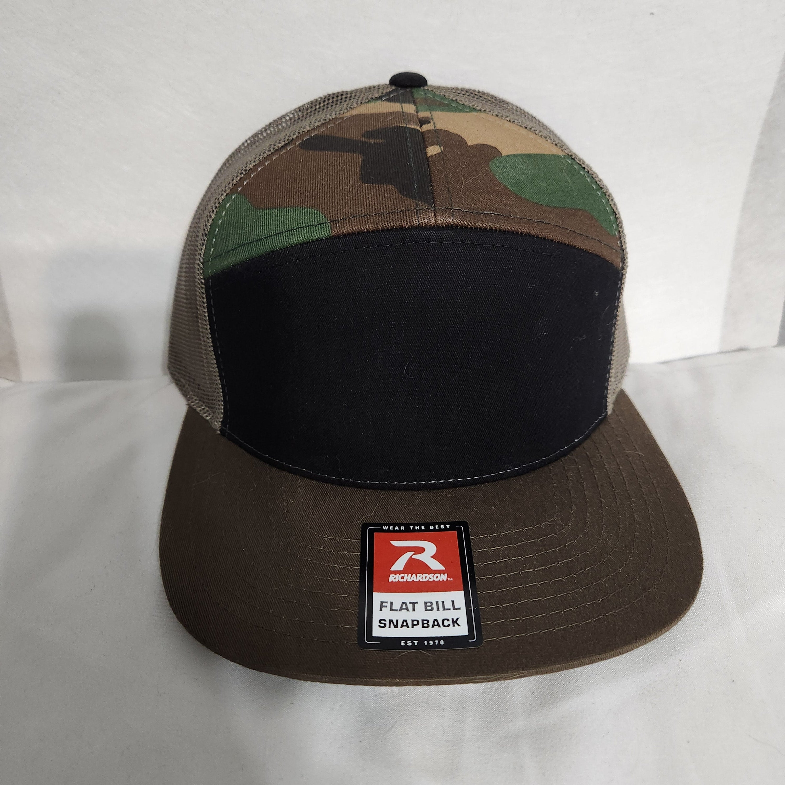 Richardson 168 Flat Bill Hat - Custom Embroidery Service Request